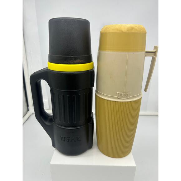 Thermos Hercules Rugged Floating Vacuum Insulated Quart Flask Set 2 - Picture 1 of 14